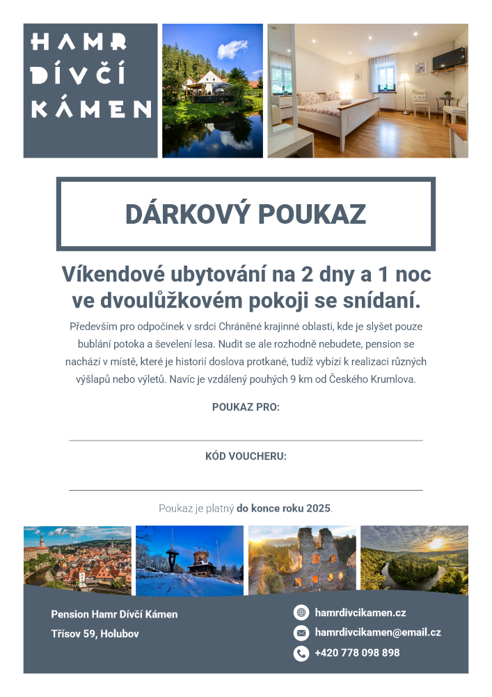 Dárkový poukaz